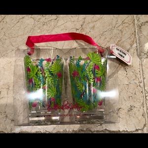 *NEW* Lilly Pulitzer cups - set of 2